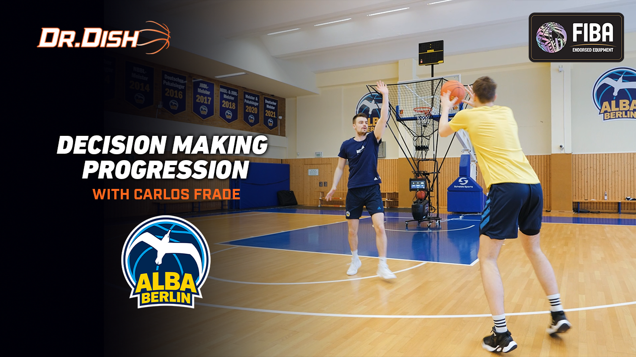 Basketball Drills Decision Making Progression with Carlos Frade
